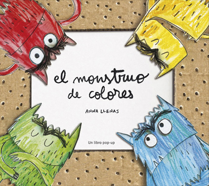 Libro Para Colorear El Monstruo de Colores