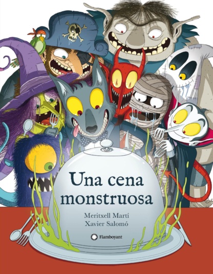 Una cena monstruosa, cuento infantil astrolibros